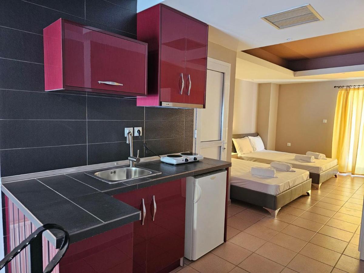 Adonis Apartments Paralía Esterno foto